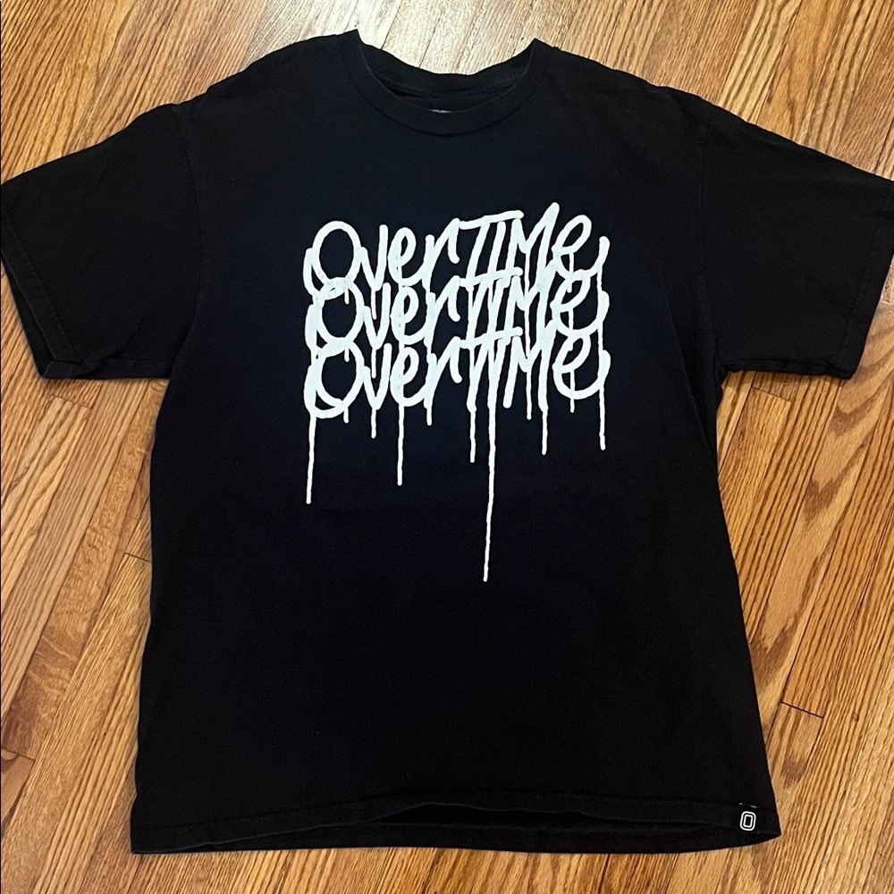 OverTime Mens Black T-Shirt